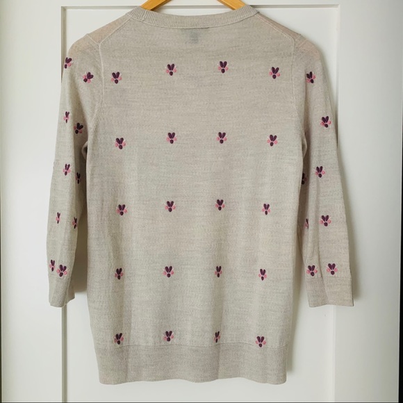 Jcrew Tippi Sweater with Embroidered Details - Picture 5 of 11